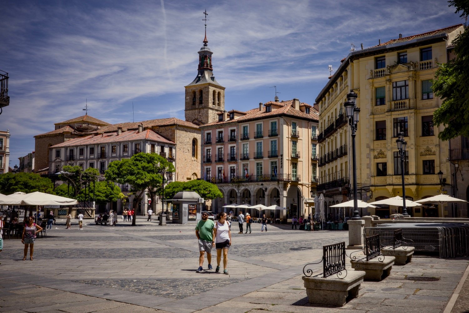 Plaza Mayor is The Heart of Segovia Plaza Mayor is The Heart of Segovia